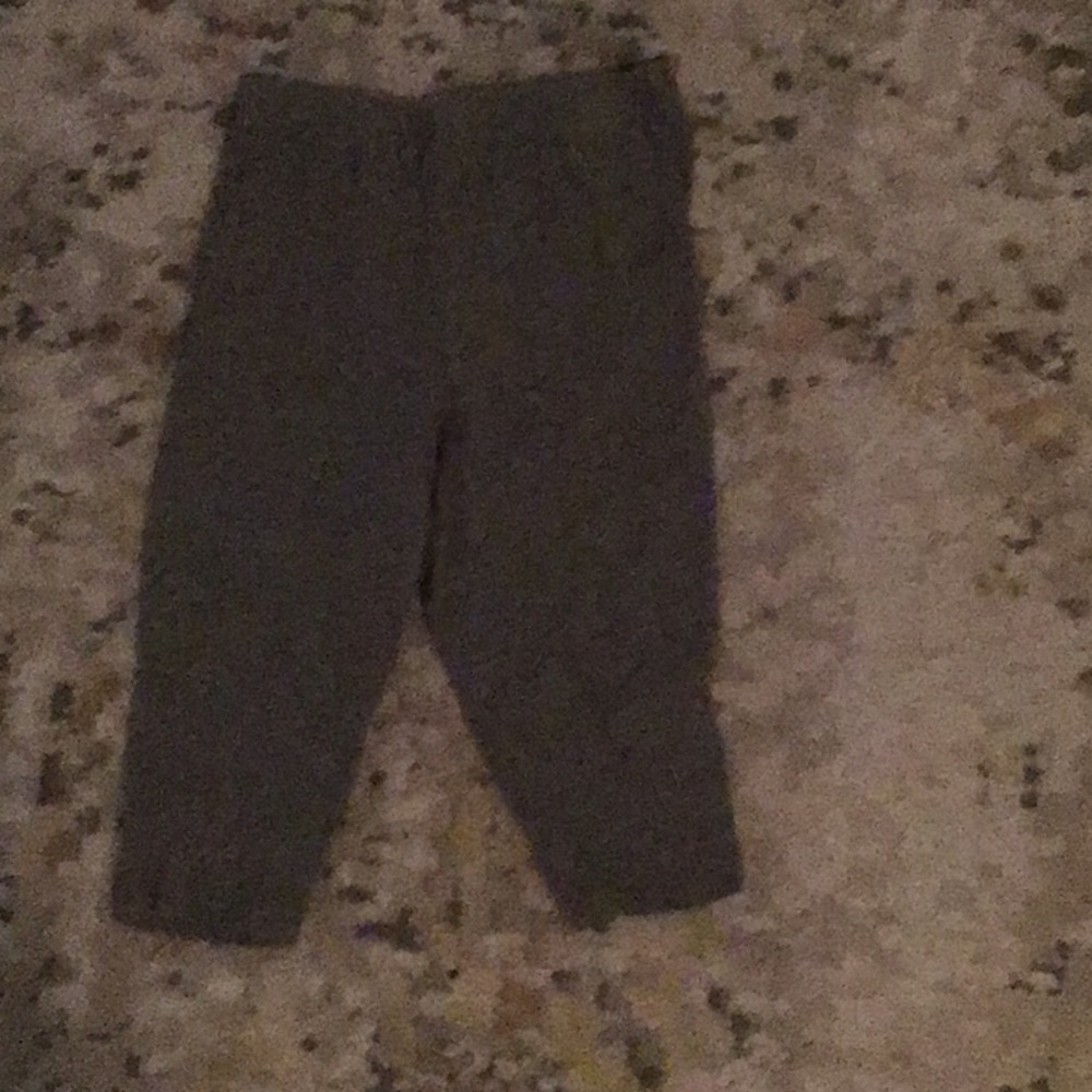 Cozy Gray Knit Pants
